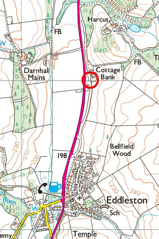 start of walk